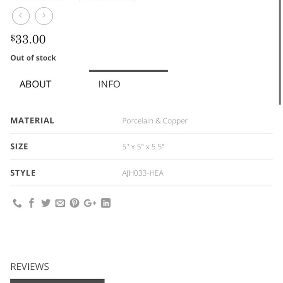 COXET WIRE HEART CERAMIC JEWELRY HOLDER - Picture 5 of 5